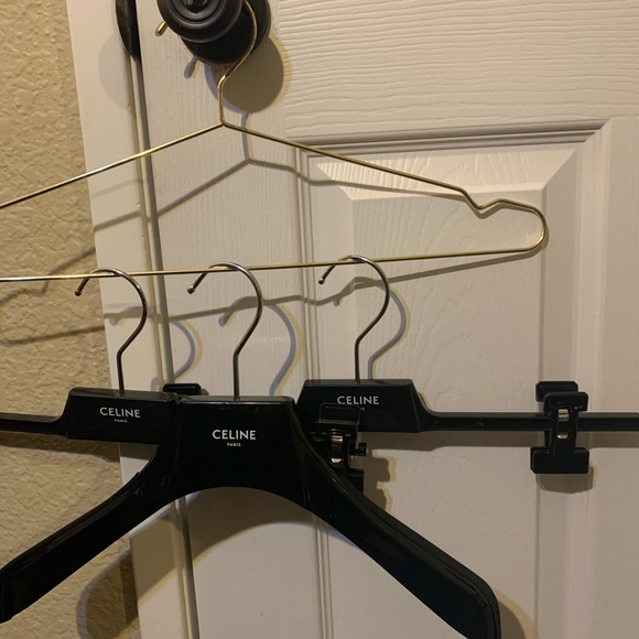 Celine Black Designer Hangers - Picture 8 of 8
